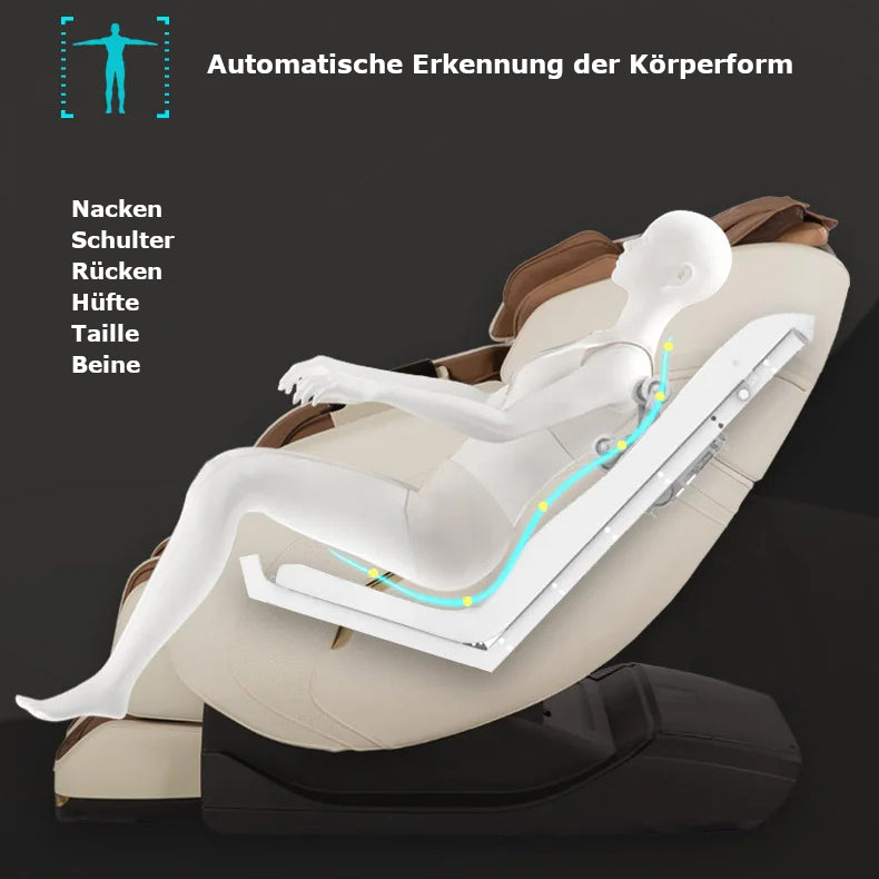 WELLIRA Massagesessel 3D Cigno